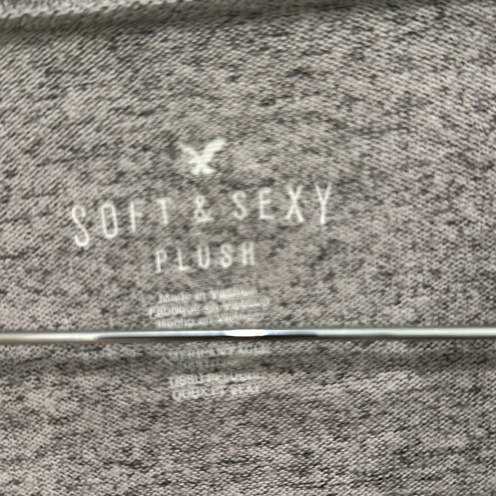 Soft and Sexy plush long sleeve t shirt - Picture 6 of 9